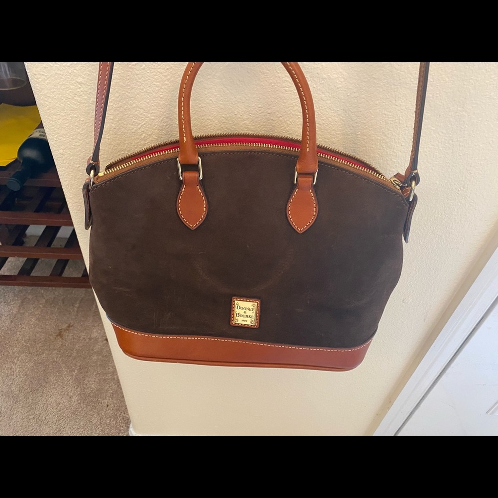 Dooney and Burke Brown Suede purse